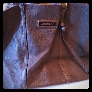 Jimmy Choo Black and Silver Bag